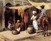 Outside an Indian Dye House - 埃德温·罗德·威克斯